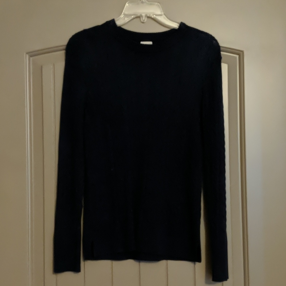 Navy blue sweater